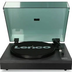 Lenco vinyylilevysoitin + kaiuttimet LS-300  musta