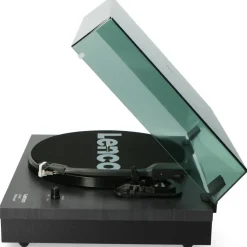 Lenco vinyylilevysoitin + kaiuttimet LS-300  musta