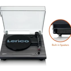 Lenco vinyylilevysoitin LS-10 musta