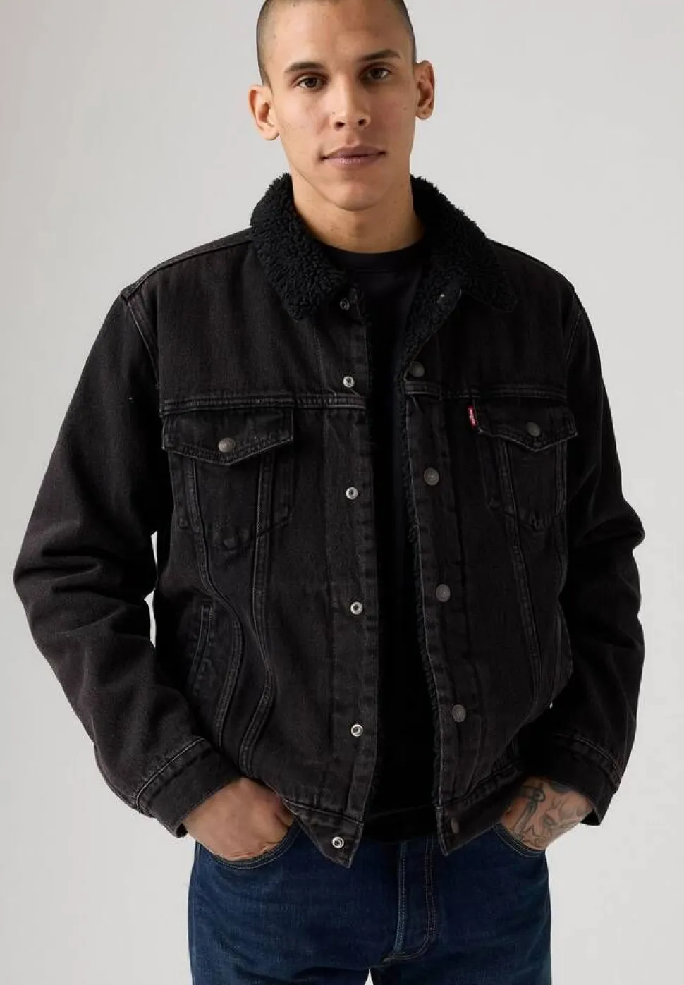 Levi's farkkutakki 0291 Type 3 Sherpa Trucker