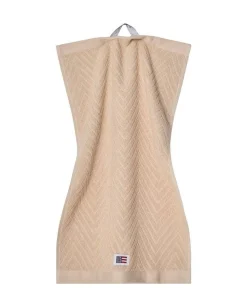 Lexington pyyhesetti 30x50 cm herringbone 2 kpl beige