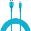 Livia latausjohto USB- C, 2 m turkoosi