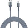Livia latausjohto USB-C, 2 m harmaa