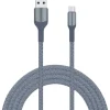 Livia latausjohto USB-micro USB, 2 m harmaa