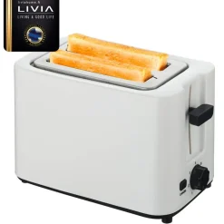 Livia leivänpaahdin 700 W valkoinen
