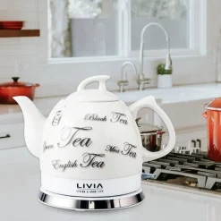 Livia vedenkeitin keraaminen 1 L