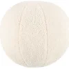 4Living koristetyyny Ball 25 cm valkoinen