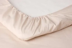 4Living muotoonommeltu lakana 90x200 + 25 cm beige