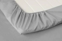 4Living muotoonommeltu lakana 90x200 + 25 cm harmaa