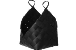 4Living polttopuukori Vili 50x63 cm musta