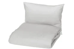4Living pussilakanasetti Ella 150x210 cm harmaa