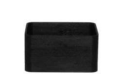 4Living puulaatikko 26x20x13,5 cm musta