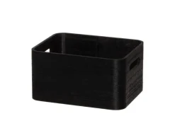 4Living puulaatikko 23x18x12 cm musta