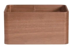 4Living puulaatikko 35x26x18 cm ruskea