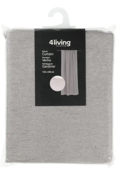 4Living valmisverho pimentävä Moona 135x240 cm harmaa