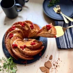 Maku kakkuvuoka kierre valualumiinia