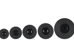 Maku kansi silikonia musta 5 kpl