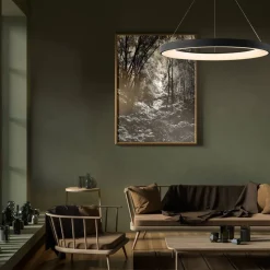 Mantra Niseko riippuvalaisin Ø 65 cm kaukosäätimellä musta