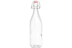 Marjukka lasipullo patenttikorkilla 1 l