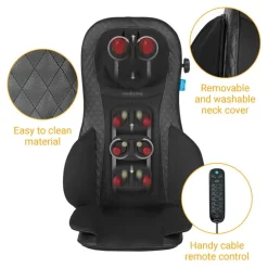 Medisana shiatsu- ja akupainantaistuin musta MCG820