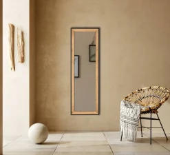 Mirrors and More peili Branda 50 x 150 cm tammi/musta