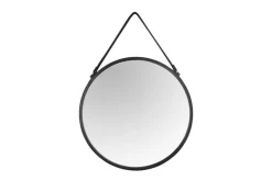 Mirrors and More peili Cornelia Ø55 cm musta