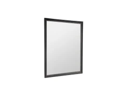 Mirrors and More peili Elenor 34 x 45 cm musta/kulta