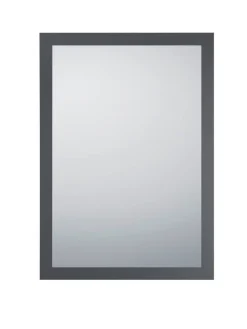 Mirrors and More peili Kim 48 x 68 cm antrasiitti