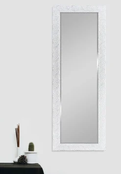 Mirrors and More peili Vicky 50 x 150 cm valkoinen/kromi