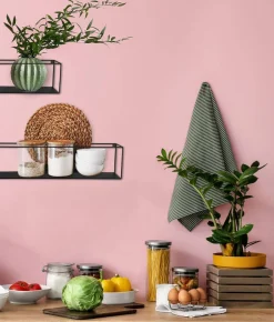 Mirrors and More seinähylly Tinka 2-pack musta