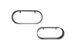 Mirrors and More seinähyllysetti Joyce 2-pack musta