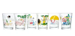 Moomin Arabia juomalasi 22 cl Puutarhajuhlat