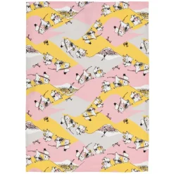 Moomin Arabia keittiöpyyhe 50x70 cm Perheen Parissa GOTS