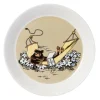 Moomin Arabia lautanen Ø 19 cm Piisamirotta luolassa