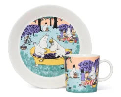 Moomin Arabia lautanen Ø 19 cm Marjassa
