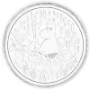 Moomin Arabia lautanen Ø 155 mm kirkas