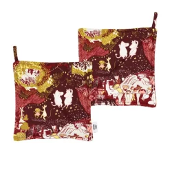 Moomin Arabia patalappu 22x22 cm Juhlan Aika 2 kpl