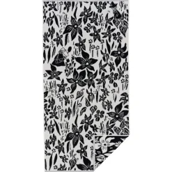 Moomin Arabia pyyhe 70x140 cm Lilja musta