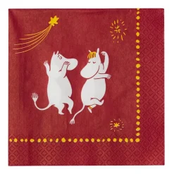 Moomin Arabia servetti 33 cm Juhlan Aika