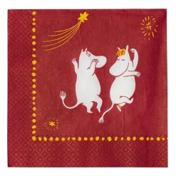 Moomin Arabia servetti 33 cm Juhlan Aika