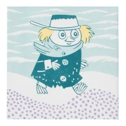 Moomin Arabia servetti 33 cm Rantapäivä