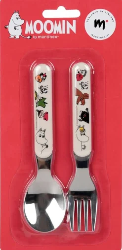 Moomin Hahmot lusikka ja haarukka