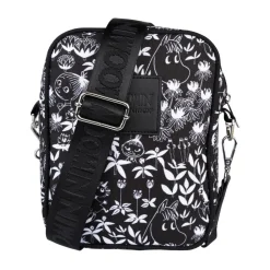 Moomin laukku Vilijonkka Esikko mustavalkoinen