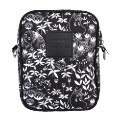 Moomin laukku Vilijonkka Esikko mustavalkoinen