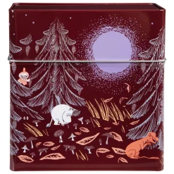 Moomin suodatinpurkki Ikimetsä punainen