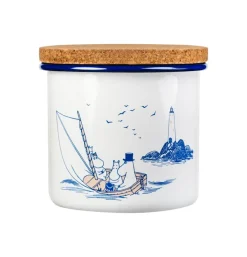 Muumi emalipurkki korkkikannella Sailors 1,3 L