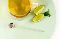 Muurla lasilusikka vaaleanpunainen/kirkas