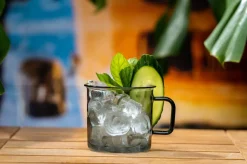 Muurla lasimuki harmaa 3,5 dl