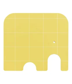 Muurla norsu Chop&Serve -lauta L keltainen