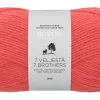 Novita 7 Veljestä lanka 100 g 290 mandariini